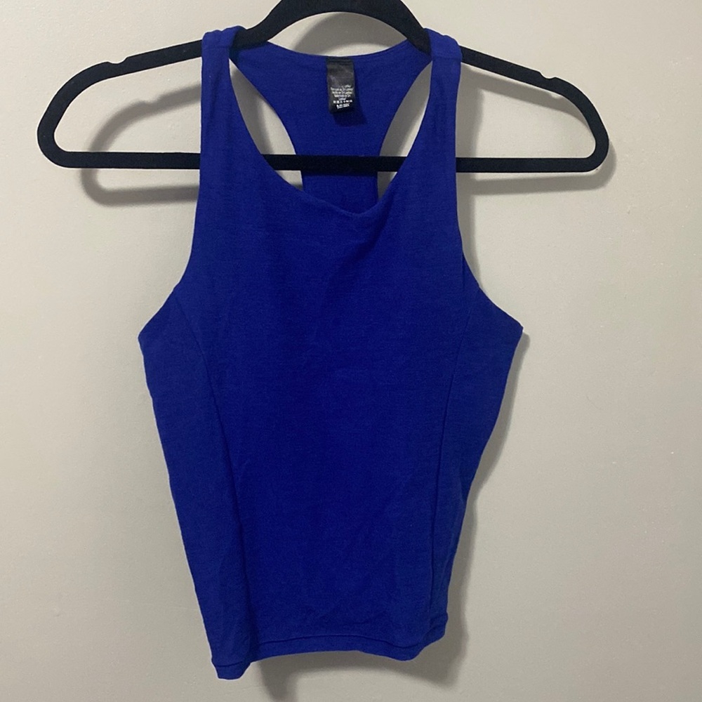 NWOT!‎ Victoria Secret Blue Sports Top